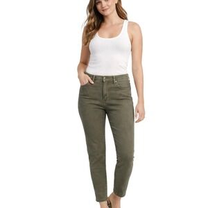 Revtown Decade Denim Ankle Jeans Soft Olive Green Womens Size 29 Ankle